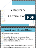 Chapter 5 Chemical Bonds