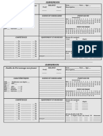 Fiche PNJ À Imprimer