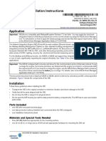 NIE39/NIE49 Installation Instructions: Application