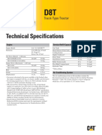 Technical Specifications: Track-Type Tractor