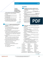 B1 Unit 2 Test - : Listening Grammar