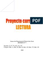 Proyecto Curricular Lectura