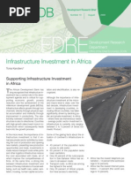 Infrastructure Investment in Africa