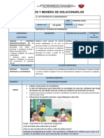 PERSONAL SOCIAL Conflictos y Manera de Solucionarlos