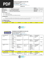 Don Bosco Tvet Center-Calauan, Inc.: Session Plan