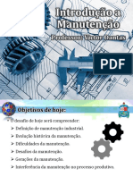 Aula 01. Introdução A Manutenção