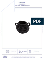 Caldero Negro Crochet