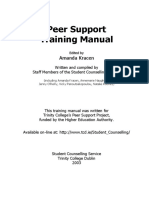 Peer Support Training Manual