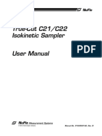 True-Cut C21/C22 Isokinetic Sampler: Clif Mock