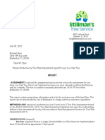 Arborist Letter Format