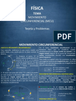 FISICA - MOVIMIENTO CIRCUNFERENCIAL - Teoria y Problemas