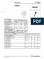 NPN Silicon: Semiconductor Technical Data