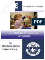 Disciplina Aee - Deficiencia Múltipla e Surdocegueira