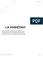 La Ansiedad - Terapia Gestalt