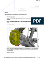 206-03 Front Disc Brake - Removal and Installation - Brake Pads