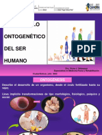 Desarrollo Ontogenético Del Ser Humano 2022