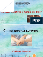 Cuidados Paliativos y Manejo Del Dolor