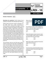 LRDI-10 Games - Tournaments 1 With Solutions