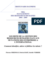 MEMOIRE GROUPE5 Les Defis de La Gestion Des Ressources Humaines