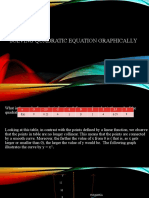 Solving Quadratic Equation Graphically