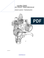 Log Max 7000C Spare Parts Manual / Reservdelsmanual: 7. Hydraulic System / Hydraulsystem