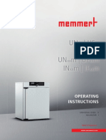 Memmert Un30 Oven User Manual