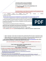 Cronograma Distribuição de Aulas TEL BORBA - 17 - 08 - 2022