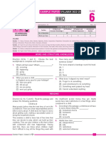 Ieo Sample Paper Class-6