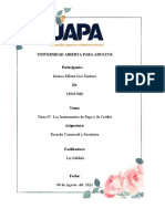 Tarea IV Derecho Comercial y Societario