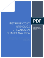 Instrumentos y Utencilios Utilizados en Quimica Analitica