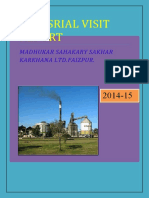 Indusrial Visit: Madhukar Sahakary Sakhar Karkhana LTD - Faizpur