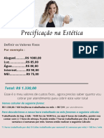 Precificação Na Estética