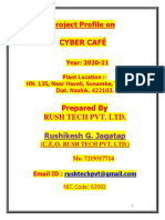 Cyber Café: Project Profile On