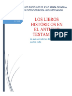 Los Libros Históricos en El Antiguo Testamento