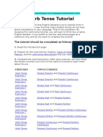 Verb Tense Tutorial