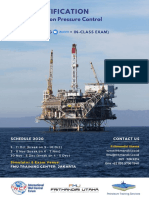 Well Intervention Pressure Control Level 3 & 4: Iwcf Certification