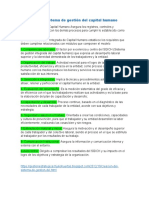 Creación Del Sistema de Gestión Del Capital Humano