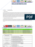 PLAN ANUAL MATEMATICA 3ro