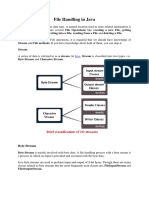 Java File Handling Notes