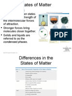 States of Matter: Condensed Phases