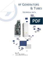 RF Enerators Ubes: Technical Data