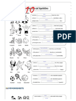 Comparative and Superlative Interactive Activity