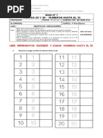 1° Año - Matematica - #20 y 2D - 3D