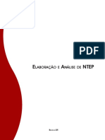 Elaboracao e Analise de Ntep