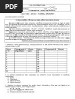 Exercícios - Artigo - Numeral - Pronomes