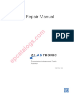 Repair Manual: Transmission Actuator and Clutch Actuator