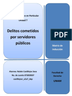 Delitos Servidores Públicos - Castillejosr - A2u7 - Dep