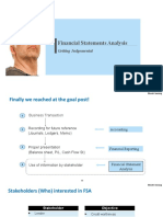 Financial Statements Analysis: Getting Judgemental