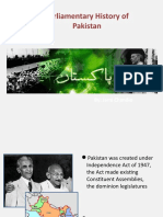 Parliamentary History of Pakistan (Pictorial Recolor)