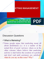 MBA Marketing Management Chapter 1MM